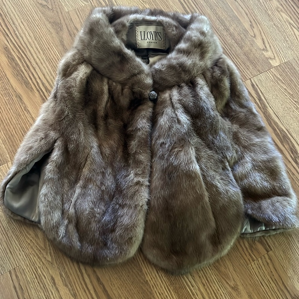 Fur Coat Thrifted